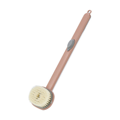Ergonomic Bath Brush with Long Handle and Reservoir