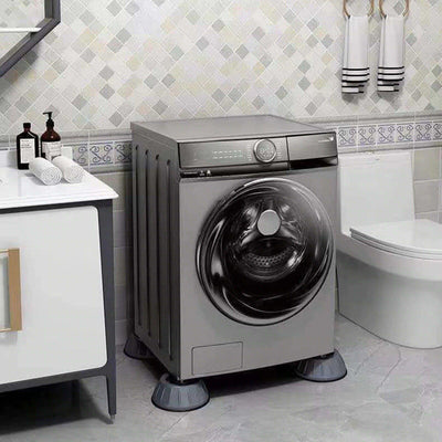 4-Piece Anti-Vibration Feet Kit for Washing Machines