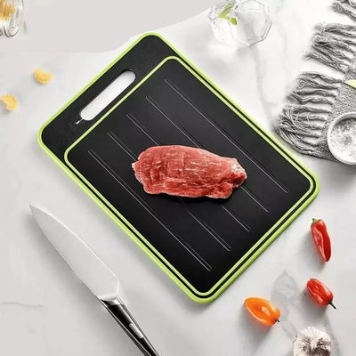 4-in-1 Multi-Function Cutting Board with Rapid Defrost Technology