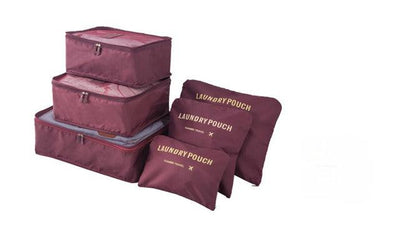 6-Piece Travel Luggage Organizer Set: Organization and Convenience for Your Trips