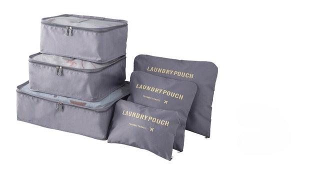 6-Piece Travel Luggage Organizer Set: Organization and Convenience for Your Trips