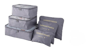 6-Piece Travel Luggage Organizer Set: Organization and Convenience for Your Trips
